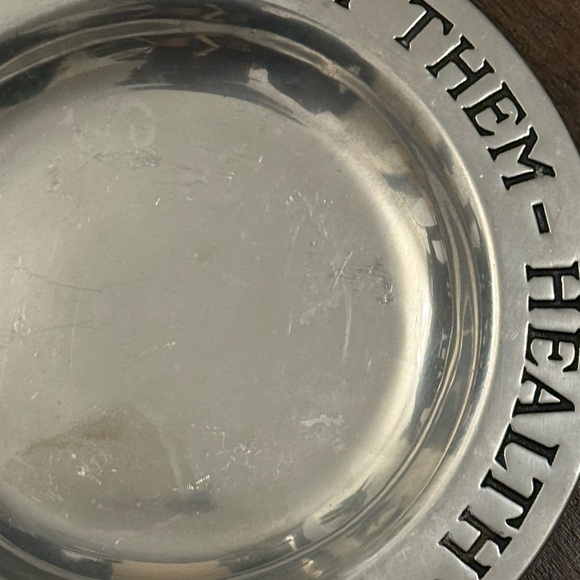 Wilton Armetale American Inspirations Engraved 9.25” Plate - Picture 3 of 7